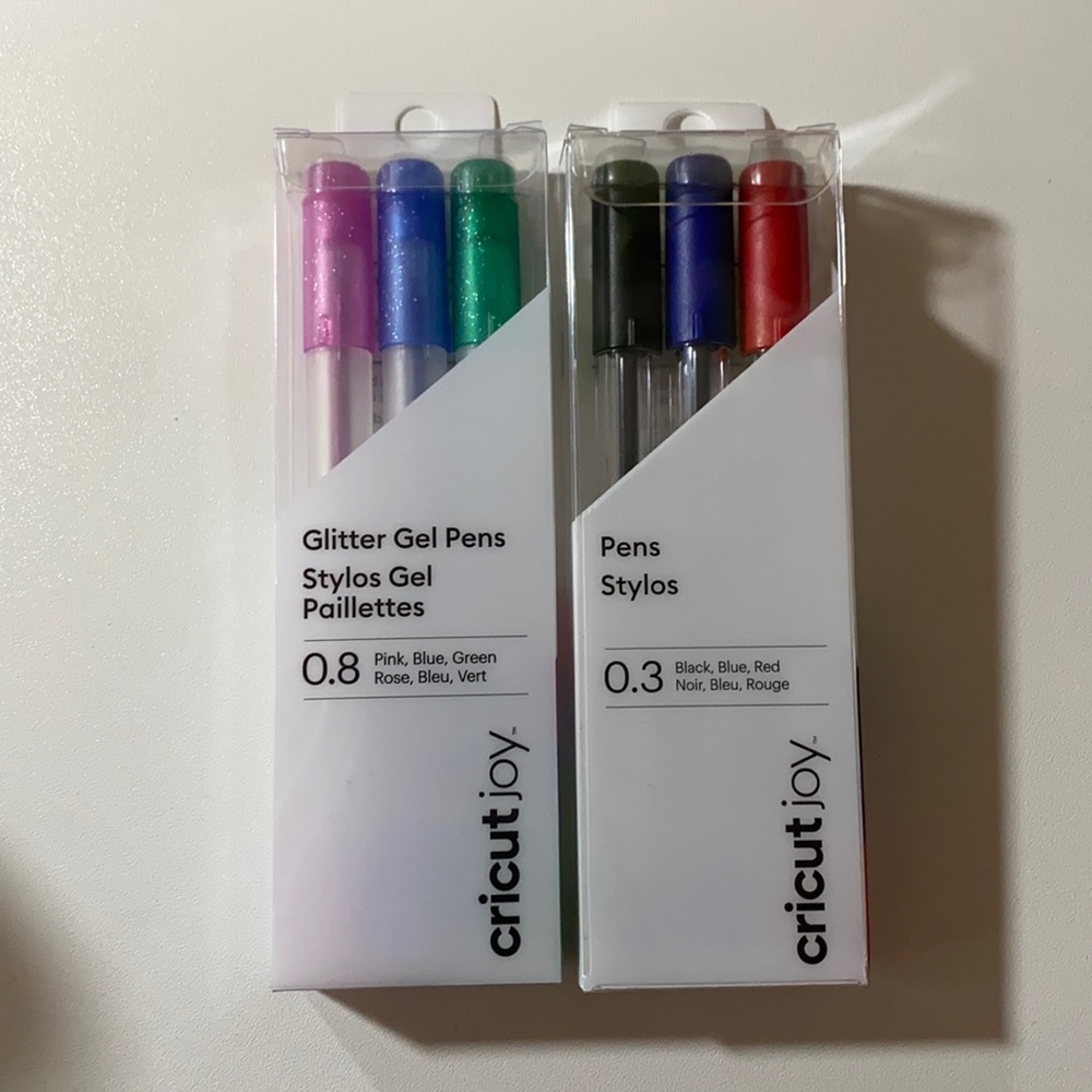 🆕NEW Cricut Joy Glitter Gel Pens and Pens